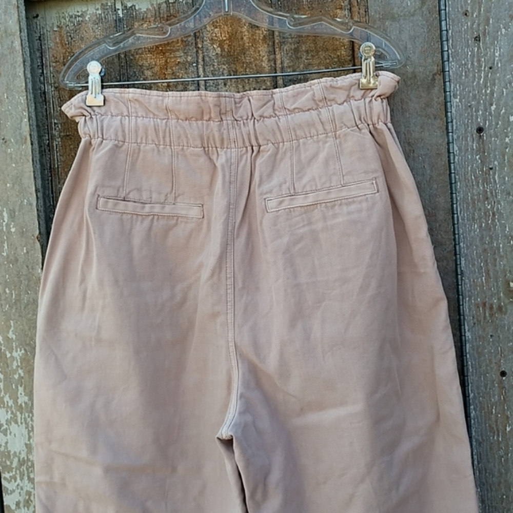 New Free People Margate pants pleated high rise trouser medium - Picture 8 of 13